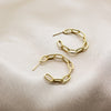 Vermeil Gold Link Hoops