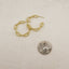 Vermeil Gold Link Hoops