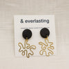 Squiggle Clay Earrings