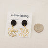 Squiggle Clay Earrings