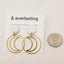 Celestial Moon Clay Earrings