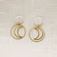 Celestial Moon Clay Earrings