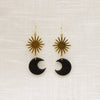 Majestic Moon Clay Earrings