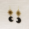 Majestic Moon Clay Earrings
