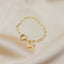 Paperclip Gold-Filled Bracelet
