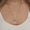 Evil Eye Droplet Necklace