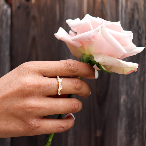 Adjustable Gold Rings