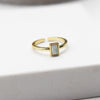 Opal Minimalist Ring