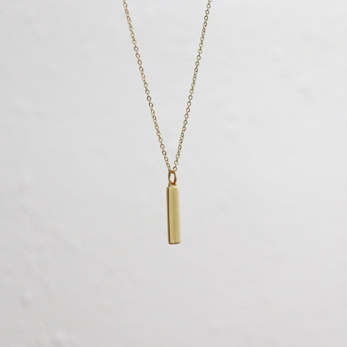 Home is Louisiana Gold / Silver Bar Necklace –